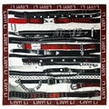 Silk scarf（red）