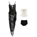 3-Piece Lace Dress Set