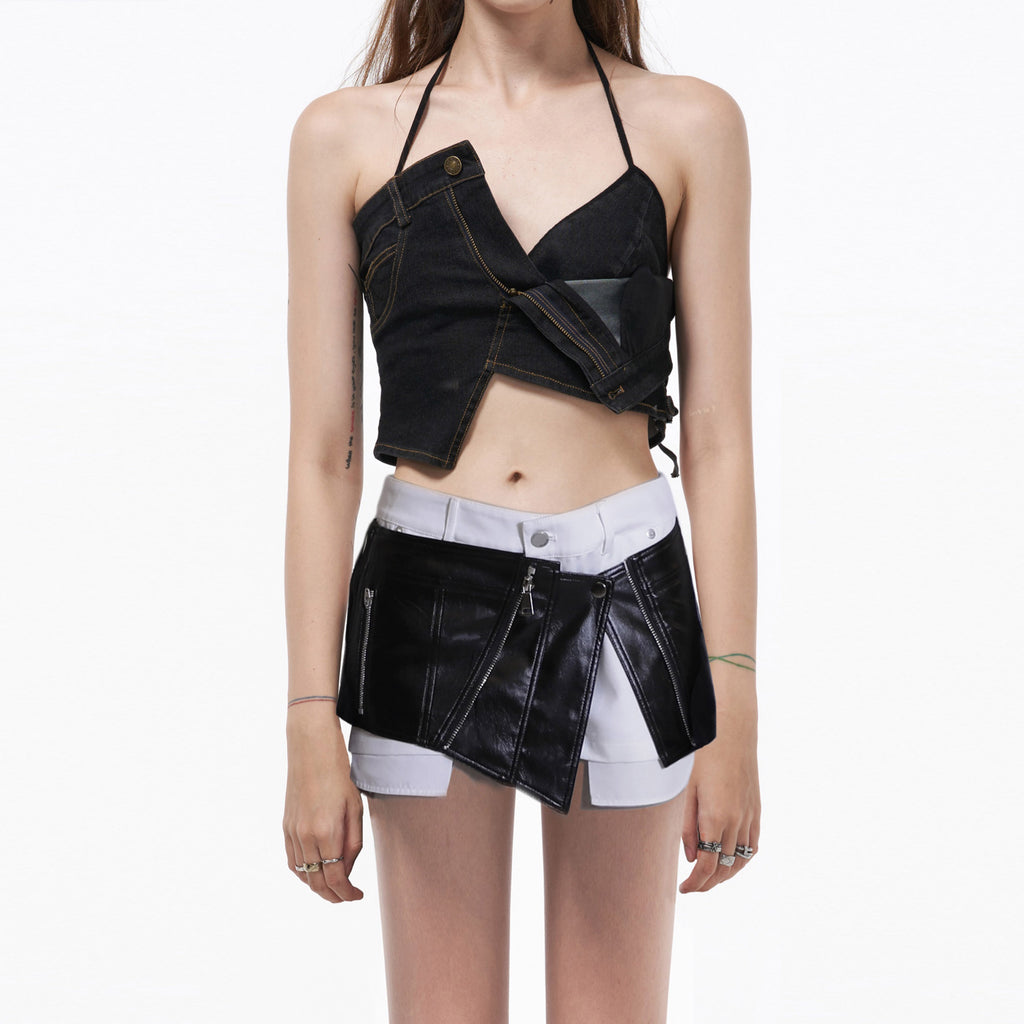 Layered shorts set