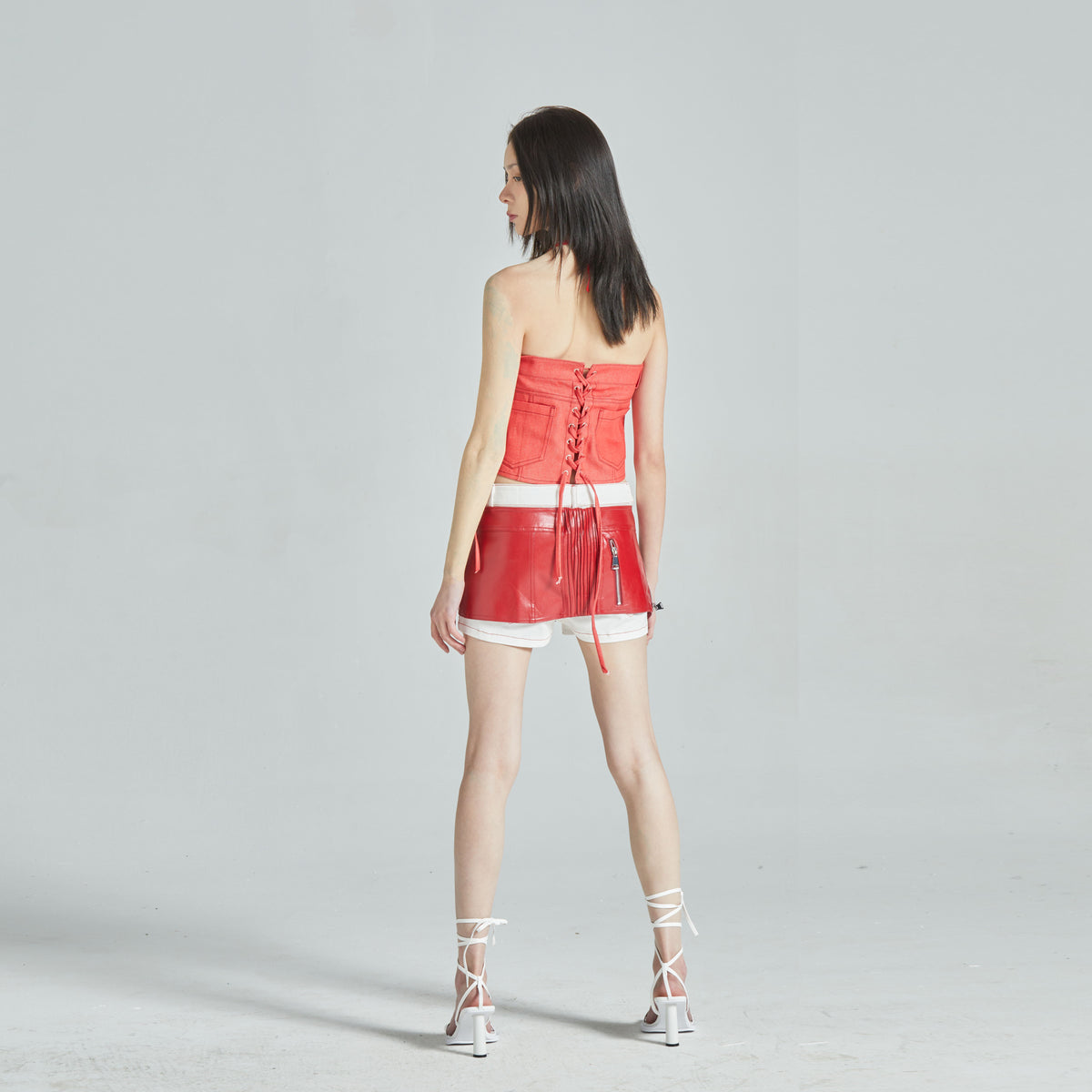 Layered shorts set